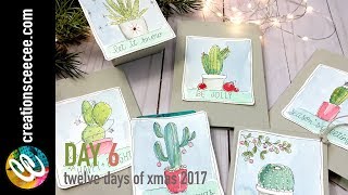 day 6 quotcactus minisquot quick xmas projects [upl. by Bittner134]