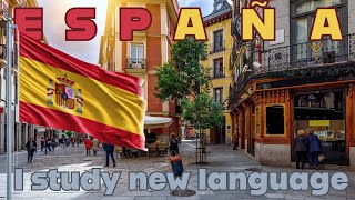 I STUDY NEW LANGUAGE 🤩  SPANISH [upl. by Beaumont925]