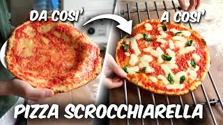 PIZZA SCROCCHIARELLA ROMANA Ricetta Completa [upl. by Tnilk]