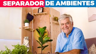 Cómo hacer un separador de ambientes de madera [upl. by Frentz]