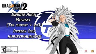 DBXV2 Mods Infinite Angel Moveset [upl. by Helsie]