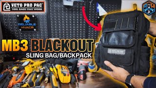 Veto MB3 BLACKOUT Tool Load Out  HVACR [upl. by Aicek]