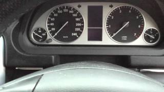 2007 Mercedes Benz B200 Service Reset [upl. by Greenes]