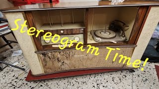 Beautiful Sobell Radiogram restoration Part 1 [upl. by Anaitsirk]