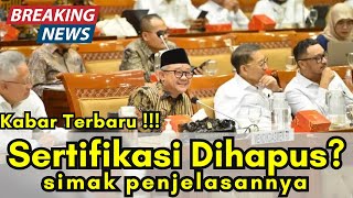 Apakah Sertifikasi Guru 2025 Akan Dihapus Justru Ini Program Kemendikdasmen [upl. by Boelter]