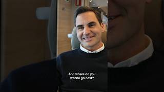 Roger Federer and Trevor Noah’s train adventure continues grandtraintour ineedswitzerland shorts [upl. by Jourdain377]