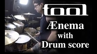 TOOL  Ænema Drum cover amp score [upl. by Nwad188]