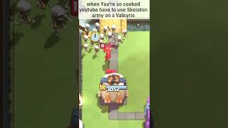 Only Ever Done This In Panic 😭 CR shorts clashroyale crshorts [upl. by Mansoor314]