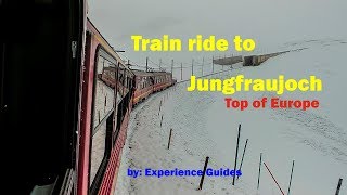 Train ride to Jungfraujoch  Switzerland [upl. by Janka219]