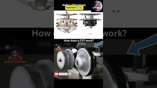 How Does a CVT Transmission Really Work 🔄🚗 [upl. by Amara567]