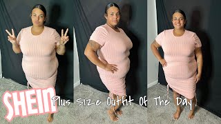 SHEIN PLUS SIZE Outfit Of The Day [upl. by Ylrad]