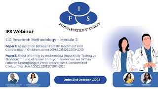 IFS Webinar SIG Research Methodology  Module 3 [upl. by Sherill97]