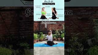 Yoga for Sciatica youtubeshortsshortsfeedtrendingyogagomukhasanatrendingexploreasanaaadiyog [upl. by Akkeber]