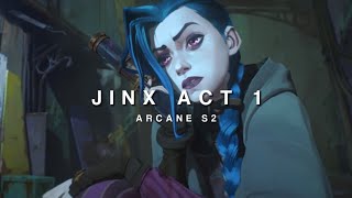 Jinx Season 2 Act 1 Scenes for Editing  ARCANE [upl. by Lucey]