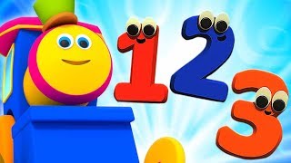 Bob le train  numéros 1 à 10 en français  apprendre les nombres avec bob  Bob Numbers Train [upl. by Yramanna]