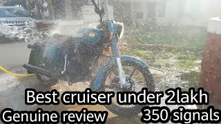 2k19 Royal Enfield classic 350 signals ABS  review  air born blue colour  detailed review [upl. by Annid322]