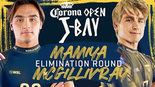 Barron Mamiya vs Matthew McGillivray  Corona Open JBay 2023  Elimination Round Heat Replay [upl. by Anirtek334]