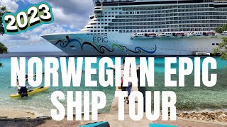 NORWEGIAN EPIC Ship Tour [upl. by Mechelle]