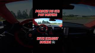 9912 GT3 Manual POV [upl. by Larimore]