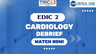 EDIC 2TRICS 2 CARDIOLOGY DEBRIEF [upl. by Humphrey]