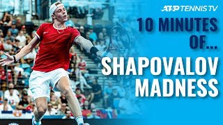 10 Minutes of Denis Shapovalov Pure MADNESS [upl. by Cannell]