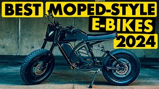 TOP 10 BEST MOPED STYLE ELECTRIC BIKES OF 2024 [upl. by Niawat856]