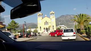 Patras  Kalamata Greece Peloponnese by the national road [upl. by Shaia]