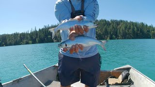 A Windy Day Kokanee Fishing Outing New Bullards Bar [upl. by Nyrahtak306]