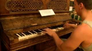 HonkyTonk Piano Saloon Piano Playing Michael Drislane Coombs BC [upl. by Lubet66]