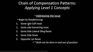 RPR Rear Compensation Pattern Series Level 1 Reflexive Performance Reset [upl. by Dulcy]