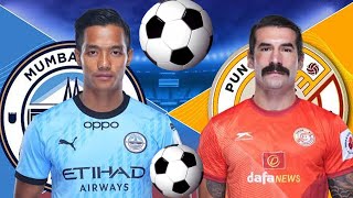 Mumbai City FC vs Punjab FC Live Soccer ⚽ Indian Super League  Live Scoreboard [upl. by Aikar781]