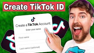 TikTok id banane ka tarika  TikTok id kaise banaye  How to Create TikTok Account [upl. by Simonetta834]