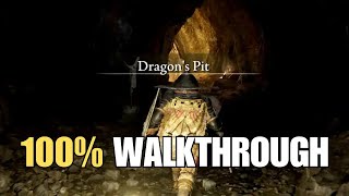 Dragons Pit Walkthrough 100 No Commentary Elden Ring Shadow of the Erdtree [upl. by Emilee]