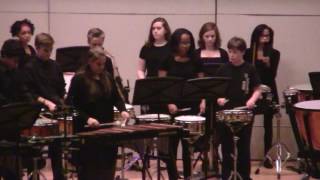 Rhythmicity  Tim Wimer Mooresville Middle School Percussion Ensemble [upl. by Ayotahc]