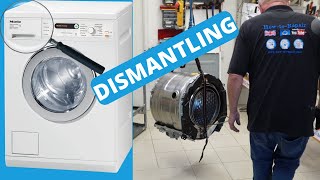 Mastering Miele Inside Out of a Washing Machine Dismantling Guide To Take Apart [upl. by Lash788]