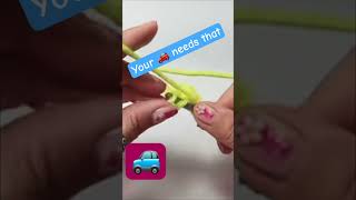 Crochet this for your car 🚙 crochet car cars gear [upl. by Aical]