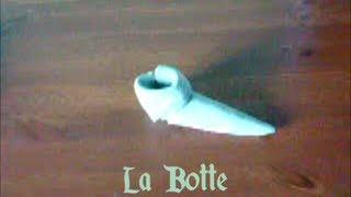 Comment plier la botte en napkin [upl. by Gilliam]