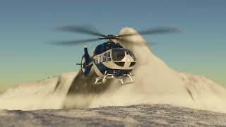 Heliskiing in MSFS  Airbus H145 [upl. by Wivinia]