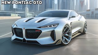 NEW 2025 Pontiac GTO Model  NEW Redesign Interior and Exterior  FIRST LOOK [upl. by Vasilis]