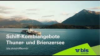 Thuner und Brienzersee Schifffahrt und Ausflug kombinieren [upl. by Britni]