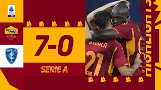 IL PRIMO GOL DI LUKAKU  ROMA 70 EMPOLI  Serie A Highlights [upl. by Origra]