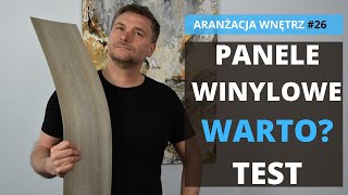 Panele Winylowe czy warto Wady i zalety paneli winylowych Test paneli winylowych [upl. by Koslo122]