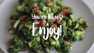 This Turkish Parsley Salad Recipe Is Amazing  A MustTry Dish [upl. by Hawken452]