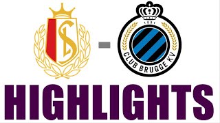 Standard Liège 10 Club Brugge Highlights  Pro League 202425 [upl. by Alene]