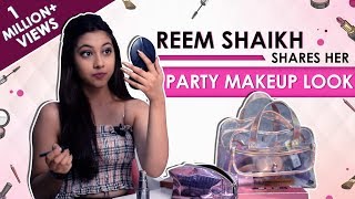 Reem Shaikh Shares Her Party Makeup Look  Exclusive [upl. by Eldwin]