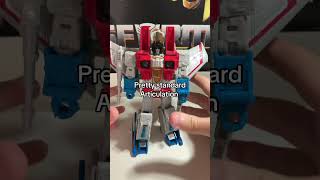 Earthrise Starscream review actionfigure starwars transformersfigures lolmusic transformers [upl. by Ihsar]