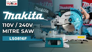 Makita LS0816F 110V240V Corded Mitre Saw [upl. by Ettenna219]