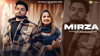 Mirza Latest Punjabi Song 2024 By Chamkaur Sidhu  Ritu Jass  Official Music Video [upl. by Alaster]