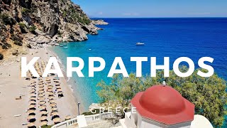 Karpathos Greece ► Video guide 15 min  4K [upl. by Kaczer120]