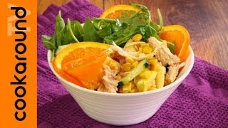 Insalata di pollo  Riciclare pollo arrosto [upl. by Hinda]